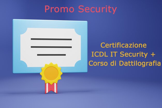 Certificazioni Corsi Riconosciuti Promo ICDL IT Security Corso Dattilografia