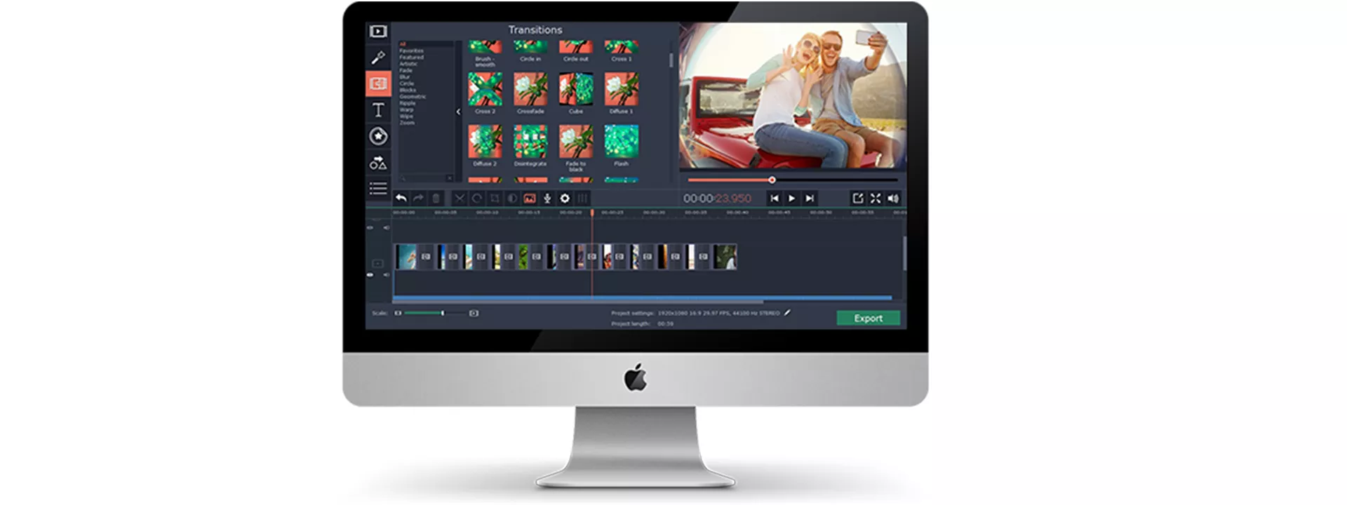 Modificare i vostri video utilizzando il Mac