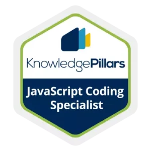 Certificazione Knowledge Pillars JavaScript Coding Specialist