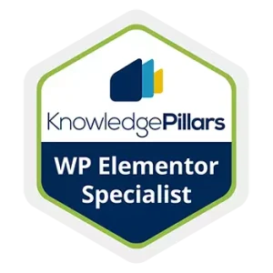 Certificazione Knowledge Pillars WordPress Elementor Specialist