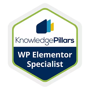 Certificazione Knowledge Pillars WordPress Elementor Specialist