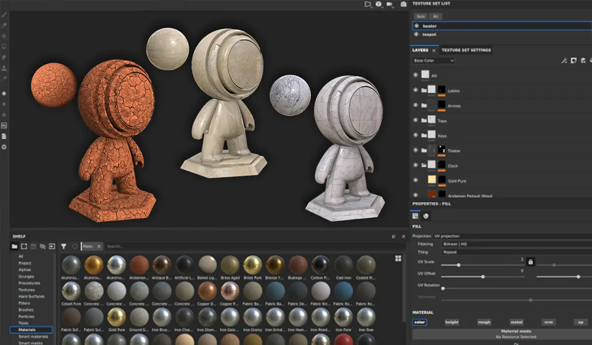 Corso Substance Painter