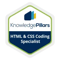 Certificazione Knowledge Pillars HTML CSS Coding Specialist