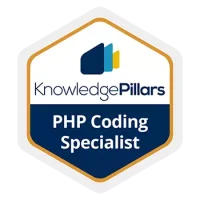 Certificazione Knowledge Pillars PHP Coding Specialist