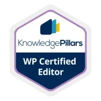Certificazione Knowledge Pillars WordPress Certified Editor