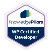 Certificazione Knowledge Pillars WordPress Developer